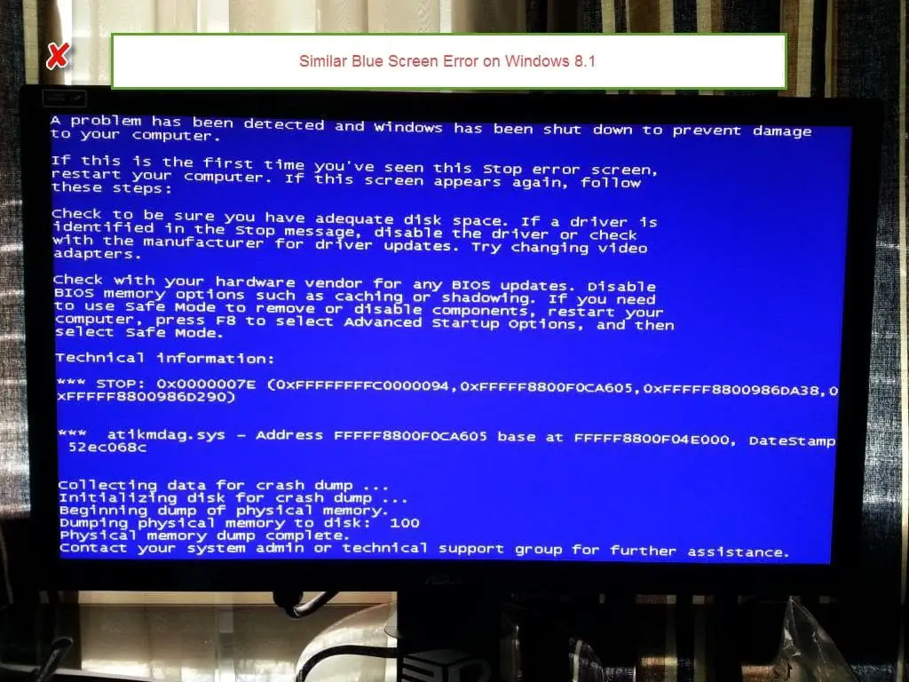 computer bsod safe mode