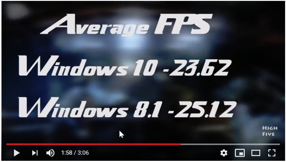 just cause 2 windows 10 vs 8.1 gaming benchmarks