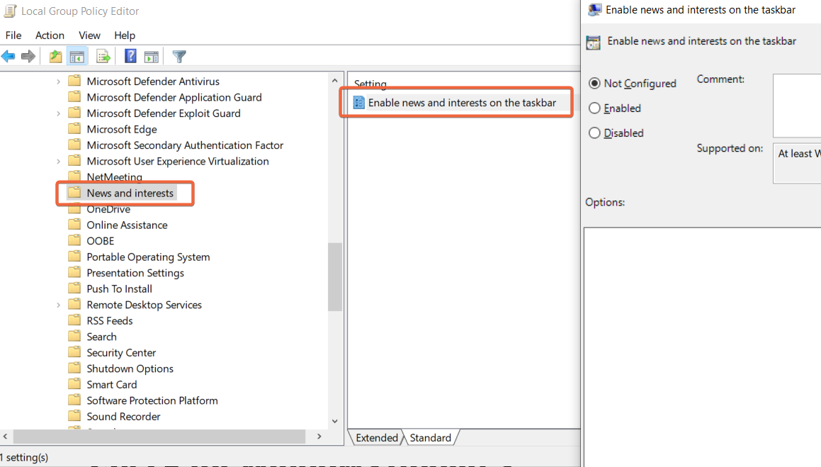 News And Interests Using Memory