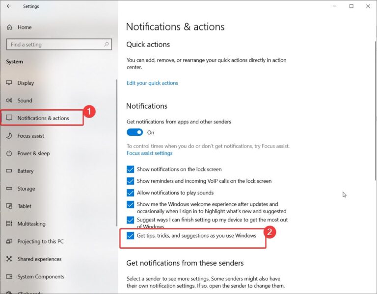How To Change App Recommendation Settings In Windows 10