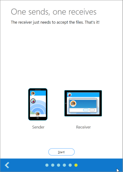 Start ShareIt on Windows