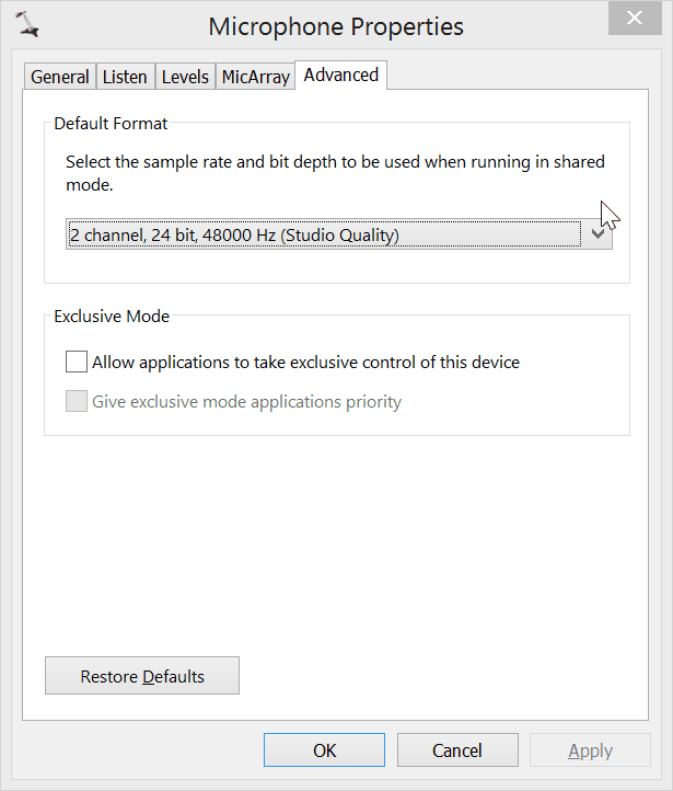[Fix] How to Solve Mic Volume Too Low Problem in Windows 7 or 8 or 8.1