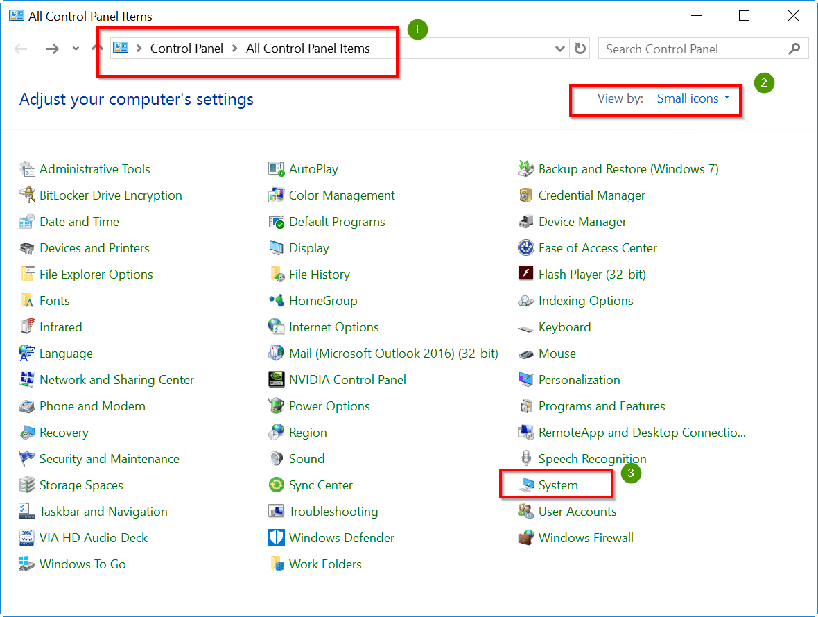 control-panel-windows-10