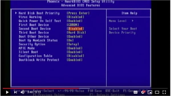 advanced bios options phoenix