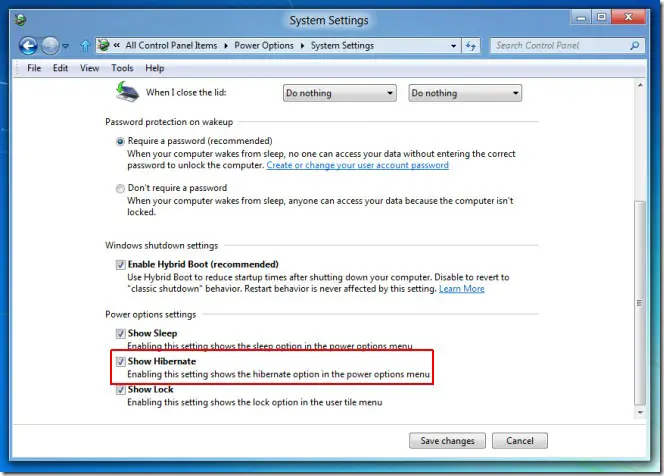 Enable Windows 8 Hibernate and See why its Better than in 7?