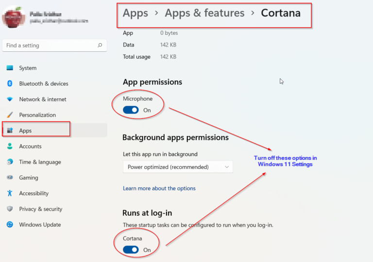 Disable Cortana Windows 11 – 4 Methods [Settings and GPO]