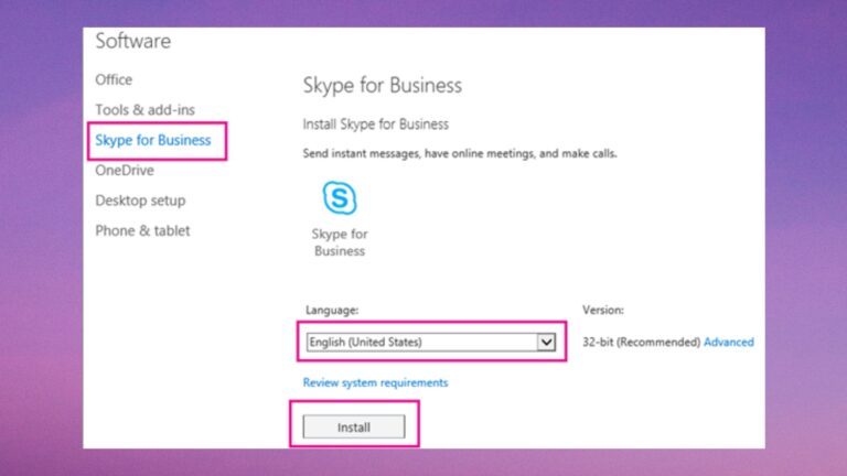 Update Skype for Business with Ease
