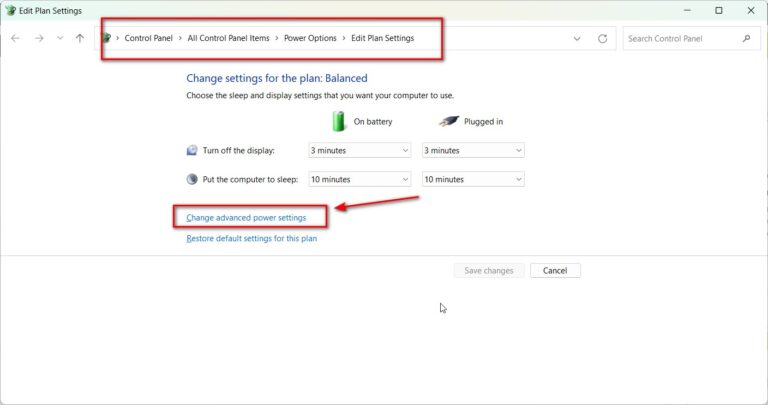 How to Set the best Windows 11 Advanced Power Settings
