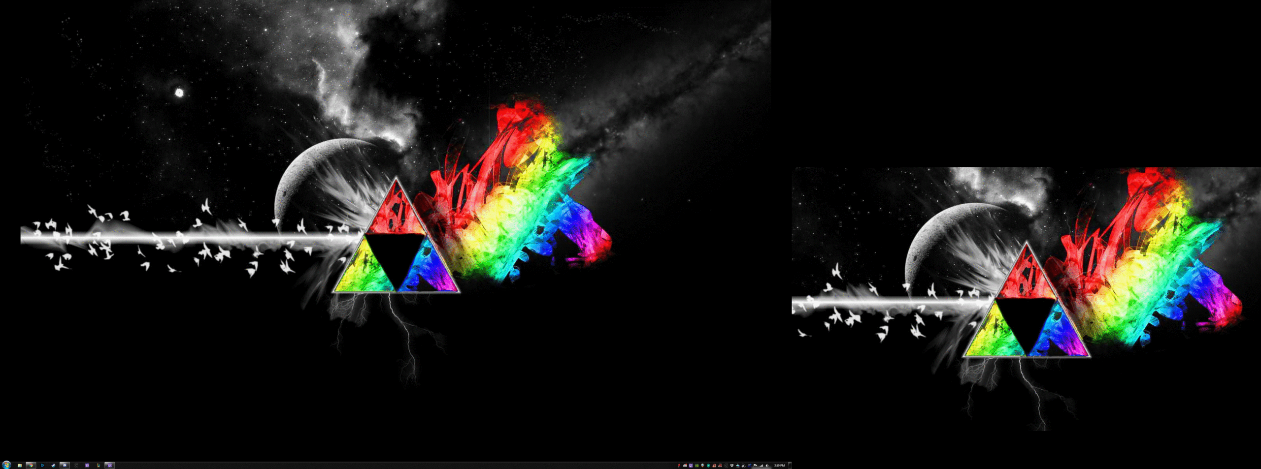 Show Taskbar on All Displays Windows 7 2 Mutiple Monitor Display Taskbar Scaled