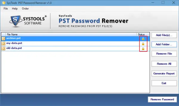 5 Excellent Tools for Outlook Password Recovery in 2016/2013/2010 1 Outlook Password Recovery for PST files