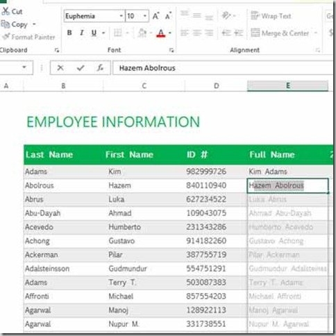 how do you use flash fill in excel for mac 2016 how do you use flash fill in excel for mac 2016