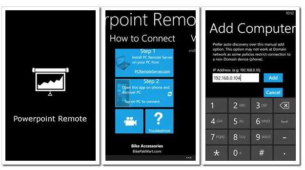 Powerpoint Remote Settings1 1