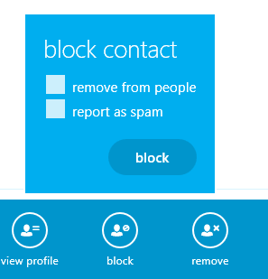 How To Block People and Contacts on Skype for Windows 8 3 Remove From People Windows 8 Skype App