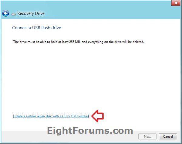 create_rescue_disc_using_cd_usb