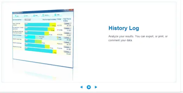 History Log Of Previous Boot Times