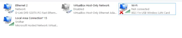 Virtual wireless router with PC - Step 1