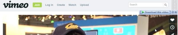 Download VIMEO videos using IDM