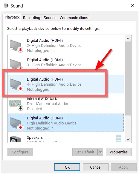 How To Fix No Sound Through Hdmi Windows 10 30 Solutions