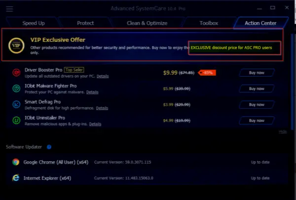 IOBit Advanced Systemcare Pro 10 Review - My Experience and Features 8 Discount Offers For Iobit Advanced Systemcare Pro Users