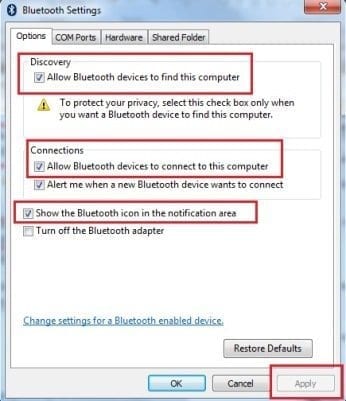 bluetooth doesnt work windows 10