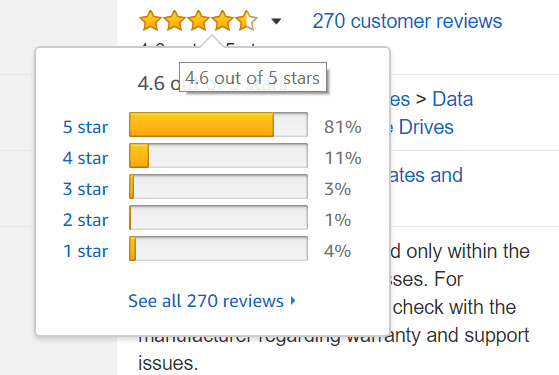 Amazon.com user reviews WD Blue 3D NAND 500GB PC SSD SATA III 6 Gb s 2.5 7mm Solid State