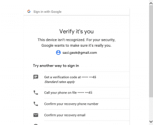 gmail verification windows 10 mail