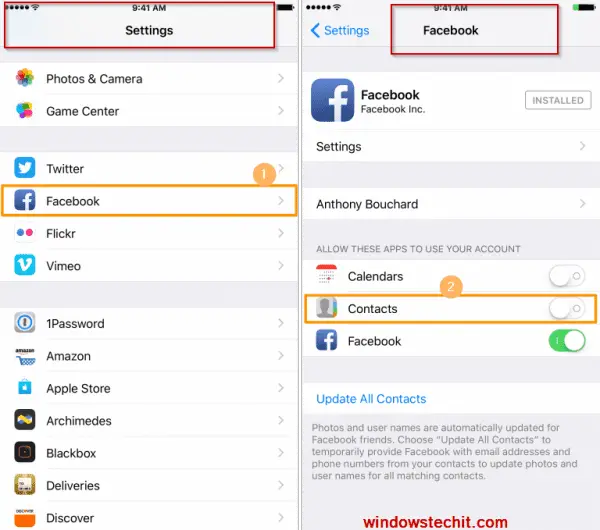 How to Remove People from Messenger ? Block or Unsync Contacts