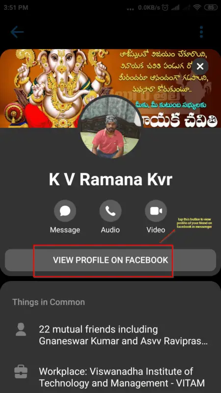 How to Delete Someone on Messenger in 2022? 15 View Profile On Facebook From Messenger
