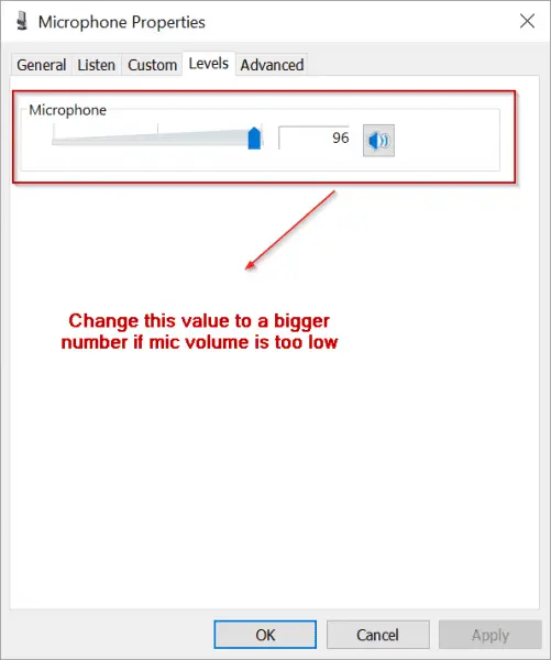 increase microphone gain windows 10 increase microphone gain windows 10
