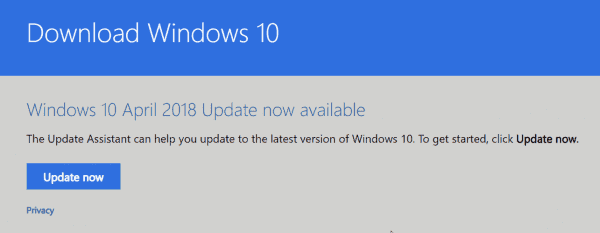 download windows 10 update