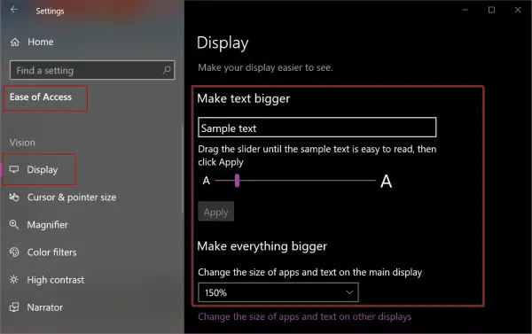 windows 10 make text smaller than 100 windows 10 make text smaller than 100