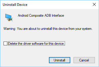 Install the Right Driver for USB to work in Note 4 4 Uninstall Driver Device Manager Windows