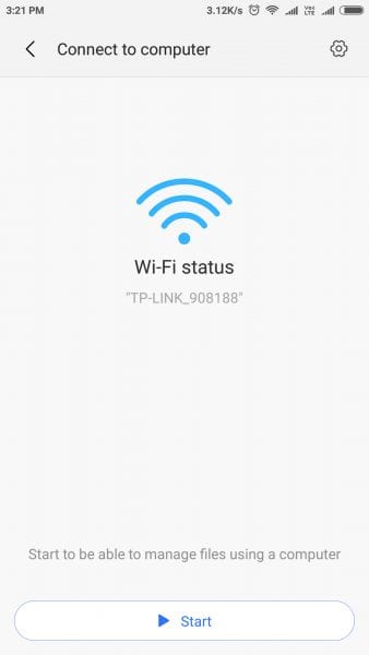 Wi Fi Status Connect To Computer Redmi Note 4