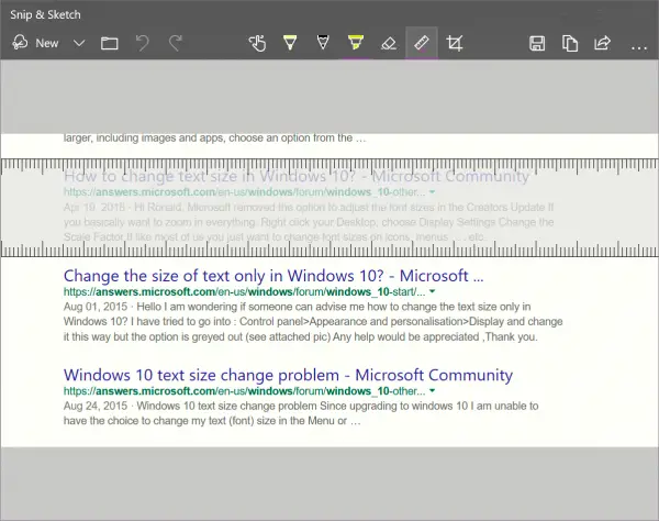windows 10 snip and sketch 1809 app