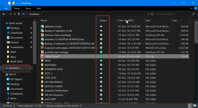 Microsoft OneDrive Review 2019 – What are the different Options available