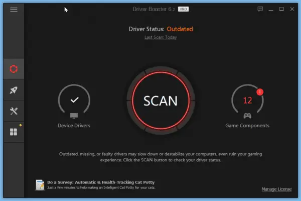driver booster scan for nvidia drivers
