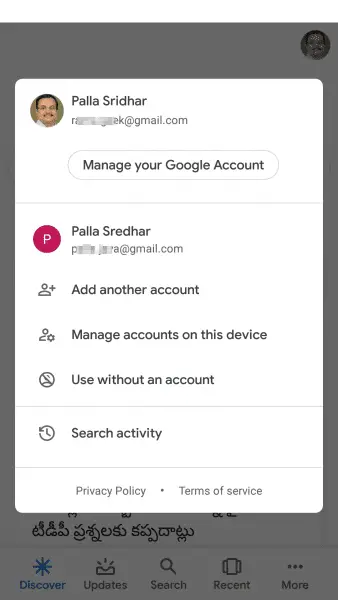 manage your google account import gmail contacts to phone