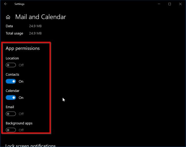 App Permissions Windows 10 Settings