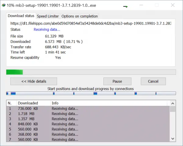 increase download speed google chrome idm