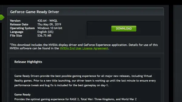 Fix NVIDIA Graphics Card Error Code 43 in Windows 10 or 8.1 or 7 - Solutions 3 geforce game ready driver fix error code 43