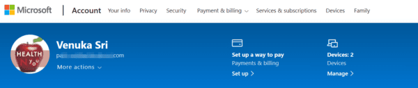 Microsoft Account Settings Review