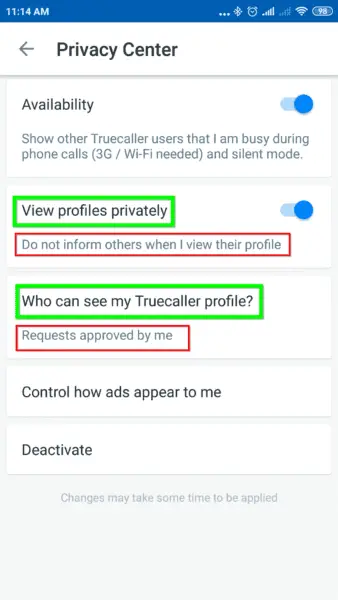 8 Truecaller Premium Benefits of the Most Powerful Caller Id App 6 Private Mode and Privacy Settings in Truecaller Premium