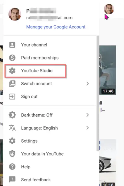 youtube studio 2020