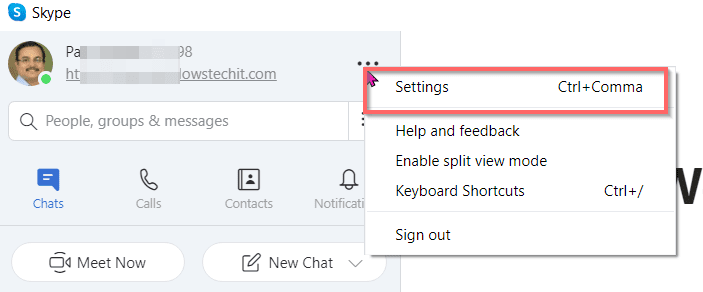 how to disable skype on startup windows 10 2018