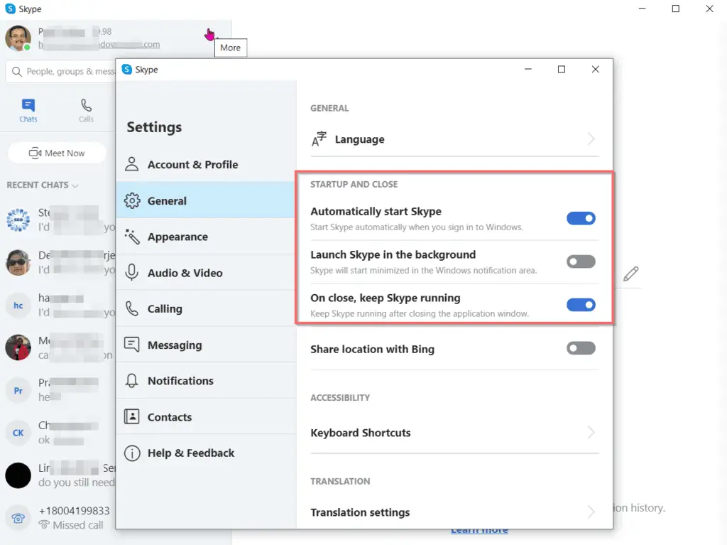 how to completely uninstall skype windows 8 startup