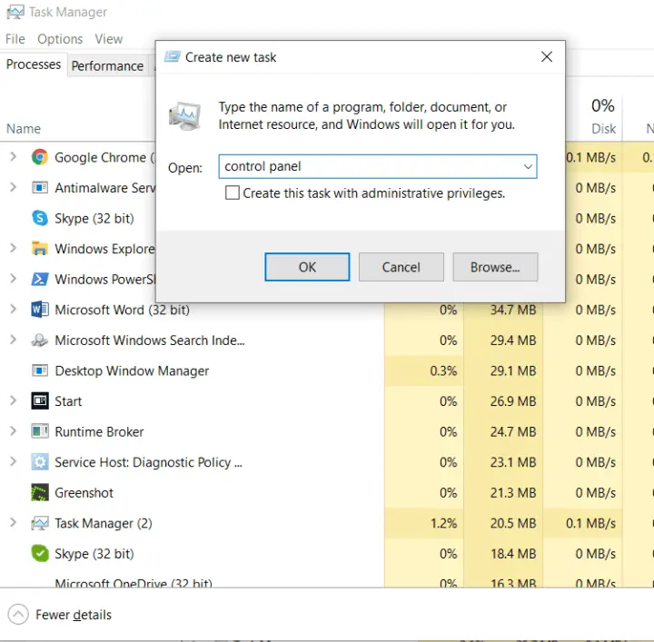 Task start c