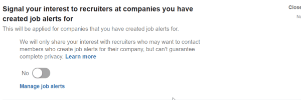 Signal Your Interests To Recruiters Linkedin