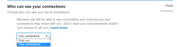Who Can See Your Linkedin Connections Privacy Setting