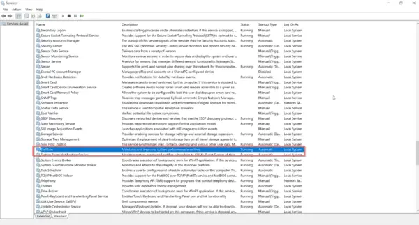 disable sysmain service windows 10 slow boot
