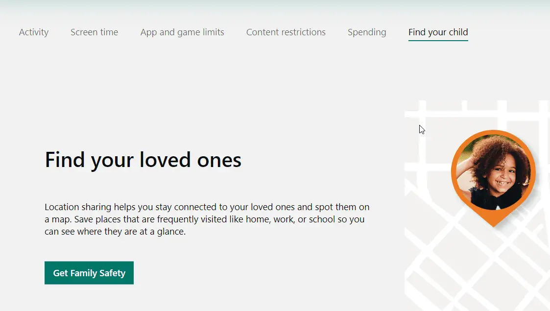 Microsoft Family Safety - 8 Parental Controls 13 microsoft family safety find your child